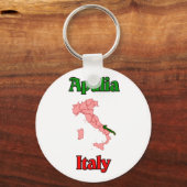 Porte-clés Apulia Italie (Recto)