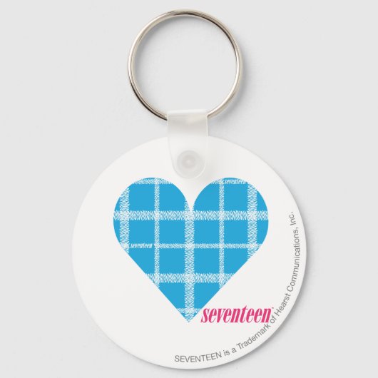 Porte-clés Aqua 2 plaid (Recto)