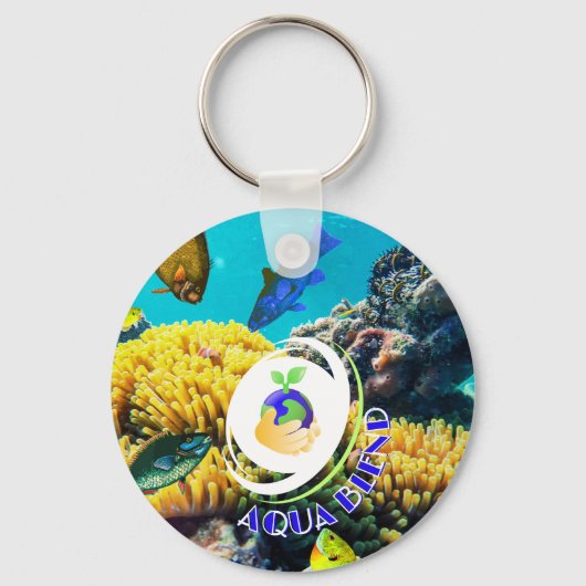 Porte-clés Aqua Blend (Recto)