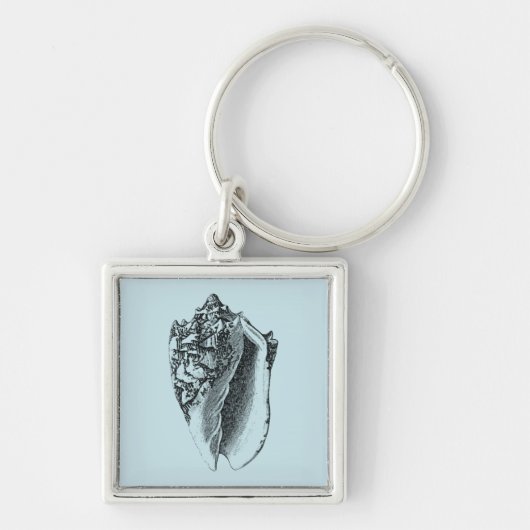 Porte-clés Aqua Conch Shell (Devant)