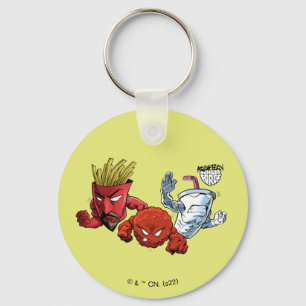 Porte-clés Aqua Teen Hunger Force Anime Graphic