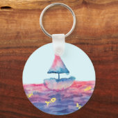 Porte-clés Aquarelle (Recto)