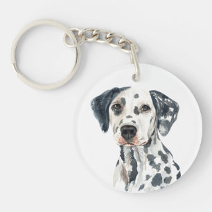 Porte-clés Aquarelle Dalmatienne