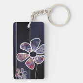 Porte-clés aquarelle d'arrière - plan (Dos)