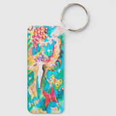 Porte-clés Aquarelle de l'Imaginaire de la table FAIRY (Verso)