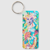 Porte-clés Aquarelle de l'Imaginaire de la table FAIRY (Recto)