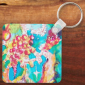 Porte-clés Aquarelle de l'Imaginaire de la table FAIRY (Verso)