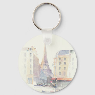Porte-clés Aquarelle de Tour Eiffel   Paris