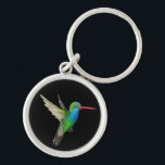 Porte-clés Aquarelle d'oiseau mignon à bec large<br><div class="desc">Customisez ce porte - clé mignon avec votre propre texte,  votre nom ou tout ce que vous voulez. Les amateurs d'oiseaux apprécieront ce colibri à bec large,  peint à la main par moi pour vous ! Consultez ma boutique pour trouver beaucoup d'autres articles correspondants !</div>