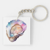 Porte-clés Aquarelle Huître (Dos)
