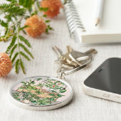 Porte-clés Aquarelle Plantes tropicales (Côté)