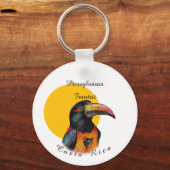 Porte-clés Aquarelle toucan (Recto)