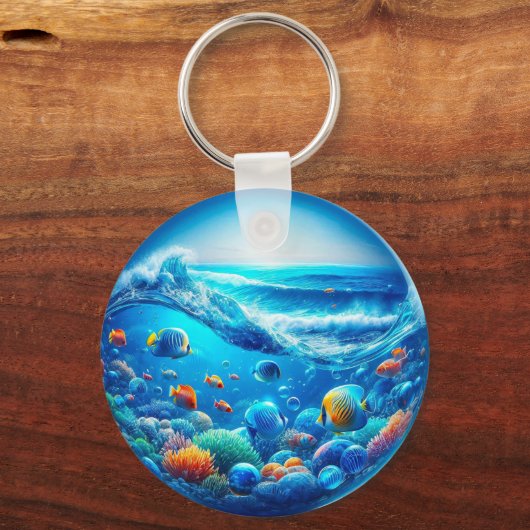 Porte-clés Aquarium (Verso)