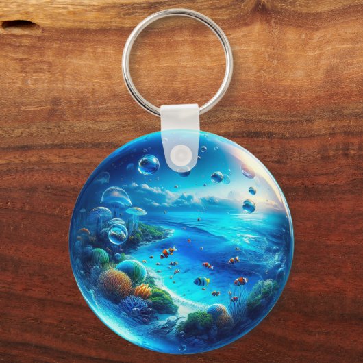 Porte-clés Aquarium (Verso)