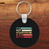 Porte-clés Aquarium Poisson Addiction Betta Poisson Combat Po (Recto)