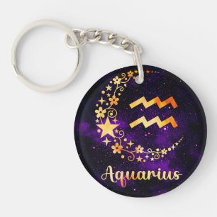 Porte-clés Aquarius Amulet - Le Porte - clé cosmique