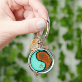 Porte-clés Aquarius & Dragon de Bois (main)