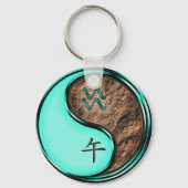 Porte-clés Aquarius & Earth Horse (Verso)