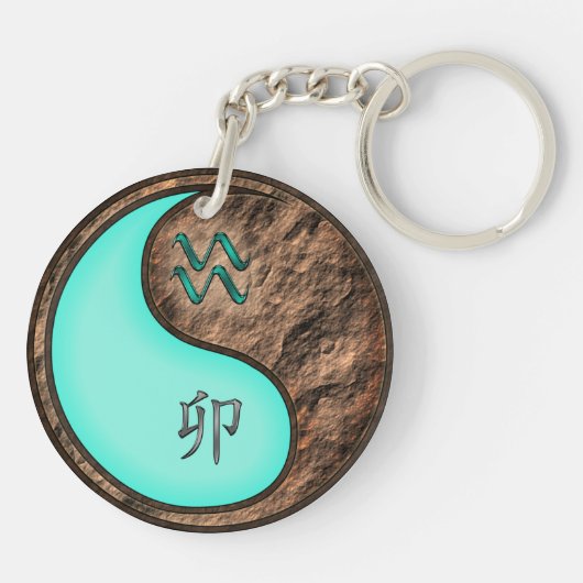 Porte-clés Aquarius & Earth Rabbit (Dos)