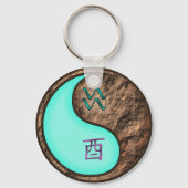 Porte-clés Aquarius & Earth Rooster (Verso)