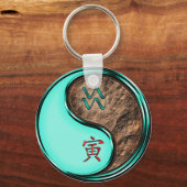 Porte-clés Aquarius & Earth Tiger (Verso)