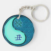 Porte-clés Aquarius et Ox d'eau (Dos)