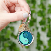 Porte-clés Aquarius et Ox d'eau (main)
