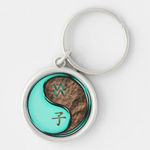 Porte-clés Aquarius et Rat de la Terre