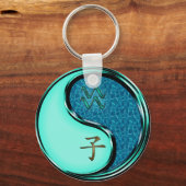 Porte-clés Aquarius et Rat d'eau (Recto)