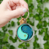 Porte-clés Aquarius et singe de l'eau (Main)