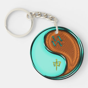 Porte-clés Aquarius et Singe des bois