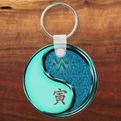 Porte-clés Aquarius et Tigres d'eau (Recto)