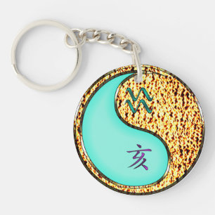 Porte-clés Aquarius & Fire Boar