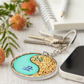 Porte-clés Aquarius & Fire Ox (Devant droit)