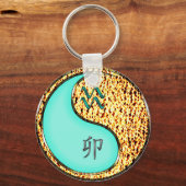 Porte-clés Aquarius & Fire Rabbit (Recto)