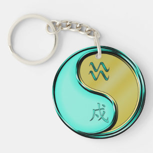 Porte-clés Aquarius & Metal Dog