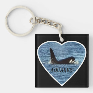 Porte-clés Aquarius Orca Côte Ouest Communauté Personnalisée