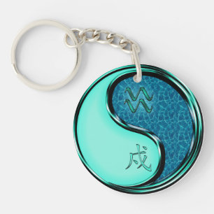 Porte-clés Aquarius & Water Dog