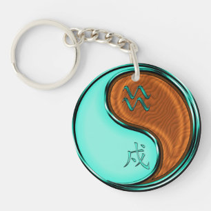 Porte-clés Aquarius & Wood Dog