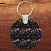 Porte-clés Aquatic animals pattern | ocean underwater life 28 (Recto)
