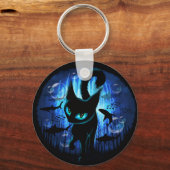 Porte-clés Aquaticat - Surreal Cat in Deep Ocean Fantasy (Recto)