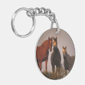 Porte-clés Arabes au coucher du soleil (Devant gauche)