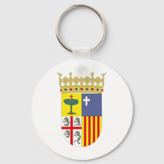 Porte-clés Aragón Armoiries officielles Espagne Symbole Heral