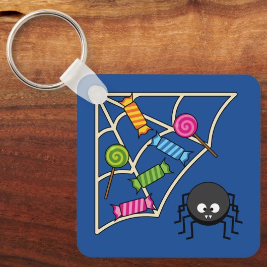 Porte-clés Araignée de bonbons (Recto)