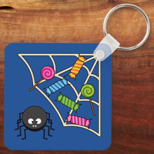 Porte-clés Araignée de bonbons (Verso)
