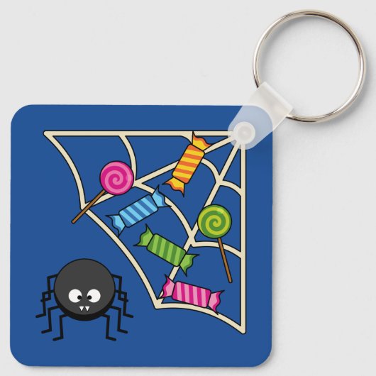 Porte-clés Araignée de bonbons (Dos)
