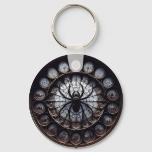 Porte-clés araignée gothique
