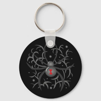 Porte-clés Araignée noire