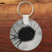 Porte-clés Araignée souriante par Odilon Redon, Halloween Vin (Verso)