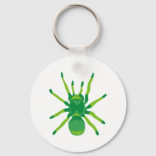 Porte-clés Araignée (verte) (Recto)